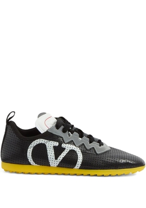 Valentino Garavani Chromathon perforated sneakers - Black