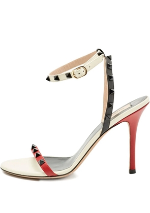 Valentino Garavani Pre-Owned Rockstud leather sandals - Red