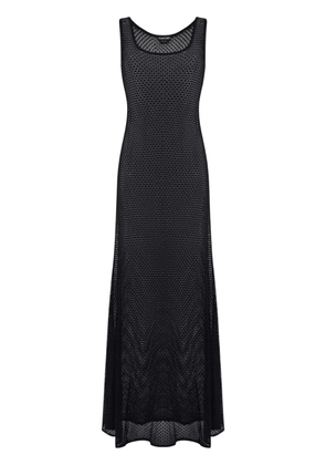 TOM FORD sleeveless scoop-neck maxi dress - Black