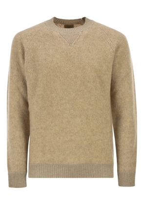 RAKKI raglan-sleeves sweater - Neutrals