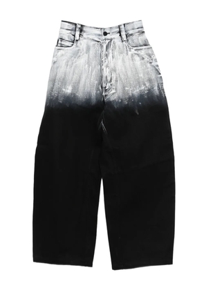 Melitta Baumeister dip-dye jeans - Black