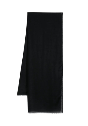 D4.0 fringed scarf - Blue