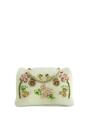 Giambattista Valli bead-embellished shoulder bag - Green