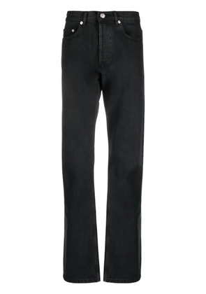A.P.C. New Standard mid-rise straight-leg jeans - Black