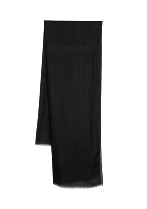 D4.0 fringed scarf - Grey