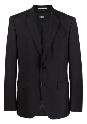 BOSS single-breasted blazer - Black