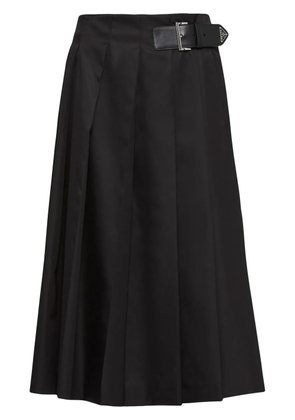 Prada Re-Nylon pleated skirt - Black