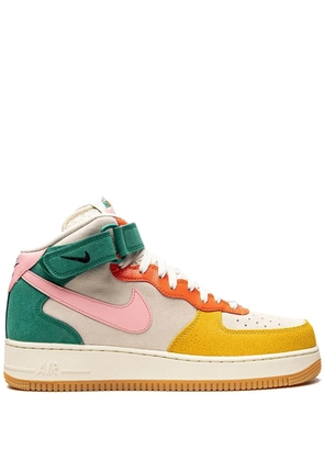 Nike Air Force 1 'Vivid Sulfur And Rush Orange' sneakers - White
