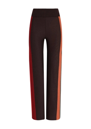 Osklen tricot-knit trousers - Brown