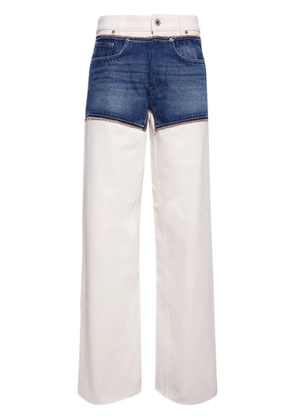 Jean Paul Gaultier Petit Grand panelled jeans - Neutrals