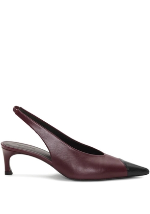 ROTATE BIRGER CHRISTENSEN slingback leather pumps - Red