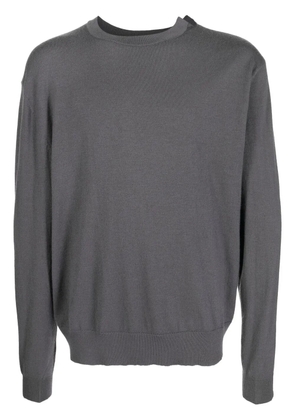 extreme cashmere crew-neck cashmere jumper - Grey