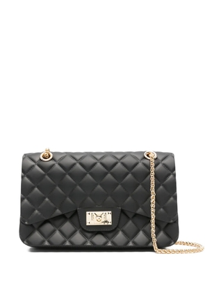 Marc Ellis quilt-embossing chain-strap satchel bag - Black