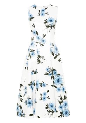 Emilia Wickstead Mara midi dress - White