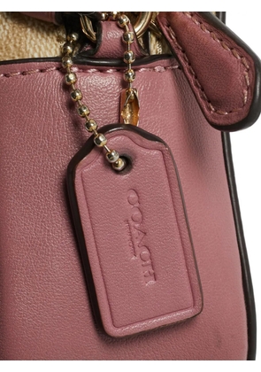 Coach mini camera crossbody bag - Neutrals