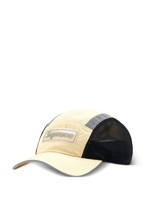 Supreme logo-detail camp cap - Neutrals
