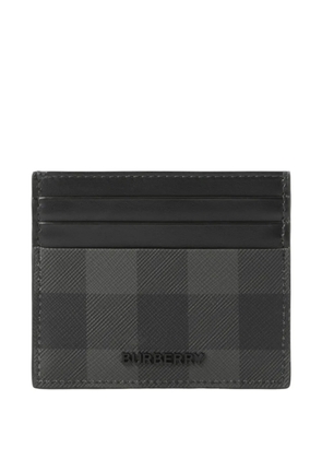 Burberry check-print cardholder - Grey