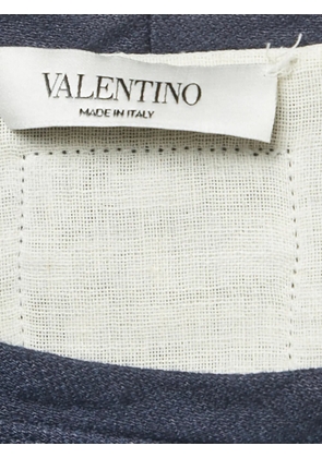 Valentino Pre-Owned patch-embellished sweater - Blue