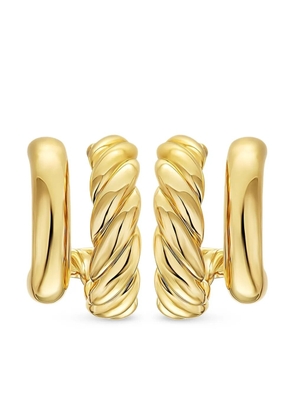 David Yurman 18K yellow gold DY Mercer® earrings