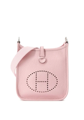Hermès Pre-Owned 2023 Taurillon Clemence Evelyne TPM crossbody bag - Pink