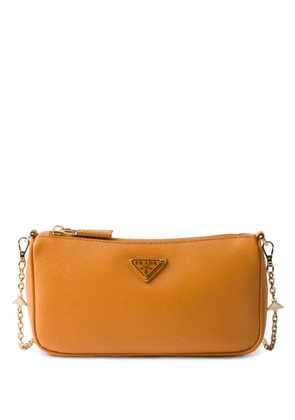 Prada mini Saffiano leather shoulder bag - Orange