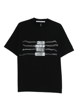 Alexander Wang chain-print T-shirt - Black