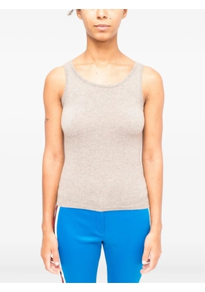 LA ROSE knit tank top - Neutrals