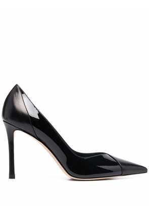 Jimmy Choo Cass leather pumps - Black