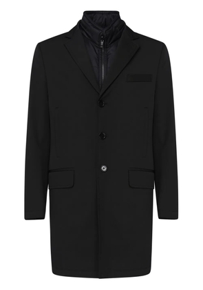 Fay layered coat - Black