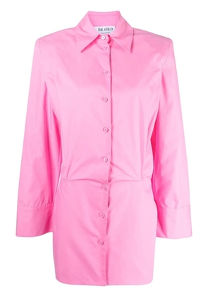 The Attico Margot mini shirtdress - Pink