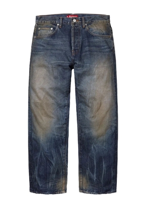 Supreme distressed loose-fit jeans - Blue