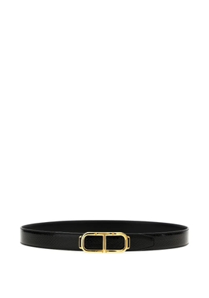 TOM FORD T-logo belt - Black