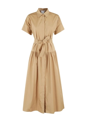 Max Mara Agoraio midi dress - Brown