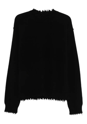 Uma Wang round-neck sweater - Black