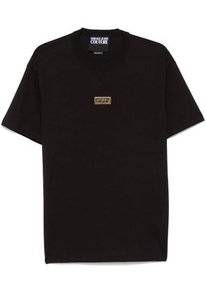Versace Jeans Couture logo-plaque T-shirt - Black