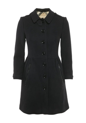 Burberry single-breasted coat - Black