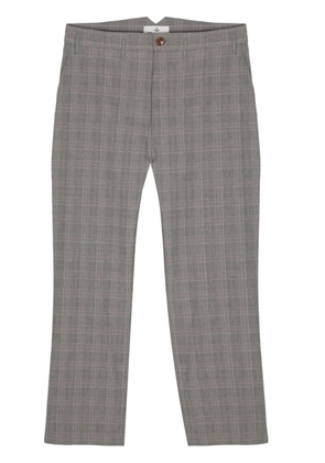 Vivienne Westwood Prince-of-Wales-check cropped trousers - Grey