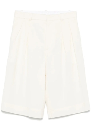 WARDROBE.NYC low-waist shorts - Neutrals