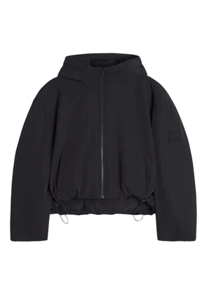 Maison Kitsuné hooded zip-up puffer jacket - Black