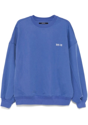 SONGZIO Painted poetry sweater - Blue