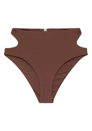 Kiki de Montparnasse La Sirene cutout hw bikini bottom - Brown
