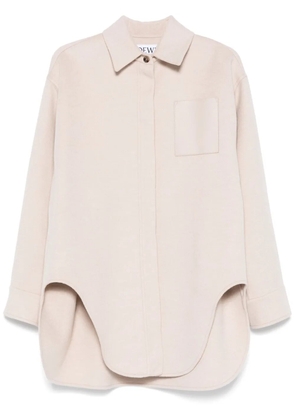 LOEWE Anagram-motif shirt - Neutrals