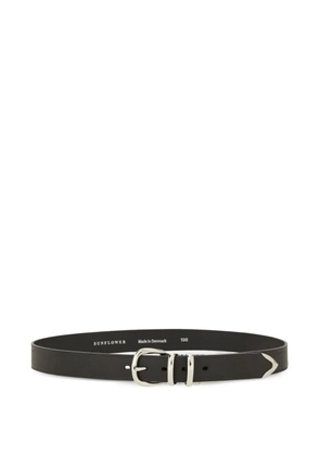 Sunflower buckled belt - Black