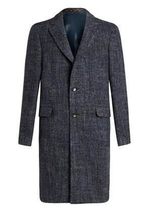 ETRO single-breasted coat - Blue