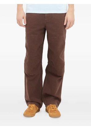 Jason Markk knee-panelling cotton trousers - Brown