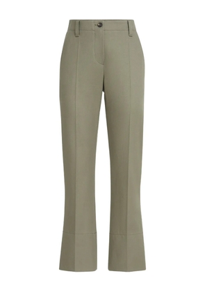 Brunello Cucinelli belt-loop trousers - Green