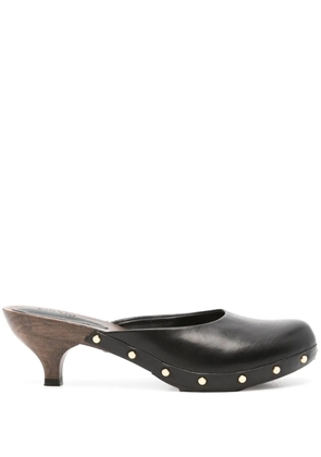 Chloé Judith 40mm leather mules - Black