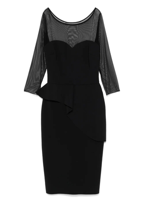 CHIARA BONI La Petite Robe Skip Illusion midi dress - Black