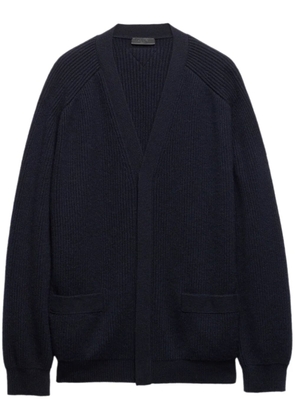 Prada V-neck cardigan - Blue