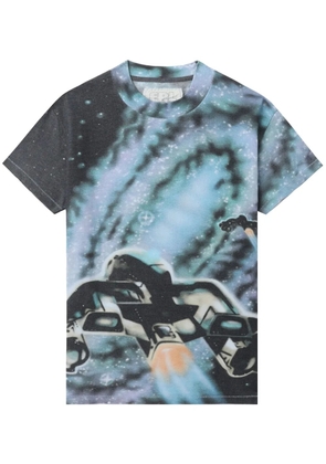 ERL space-print t-shirt - Grey